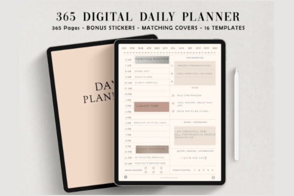 Download Digital Minimalist Daily Planner - Digital Collection