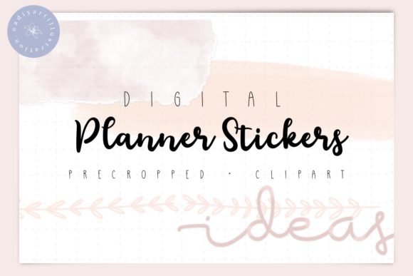 Download Precropped Digital Planner Stickers - Digital Collection