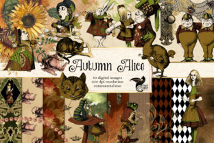 Download Autumn Alice Digital Scrapbook Kit - Digital Collection