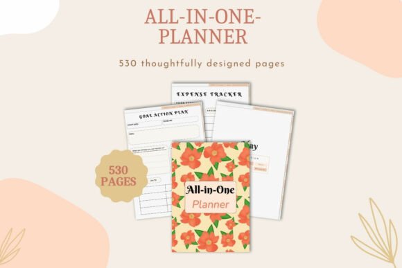 Download Undated Digital Planner Bundle - Digital Collection