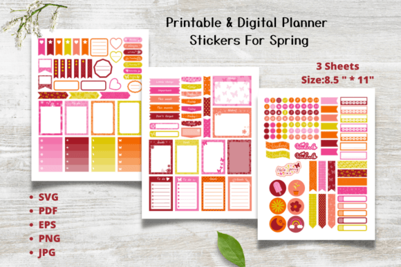 Download Digital &amp; Printable Planner Stickers - Digital Collection