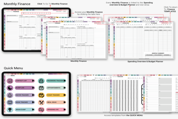 Download ADHD Digital Planner-to Do List Journal - Digital Collection