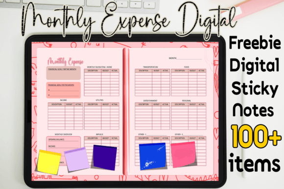 Download Digital Monthly Expense - Digital Collection