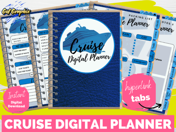 Download Cruise Digital Planner for Goodnotes PDF - Digital Collection